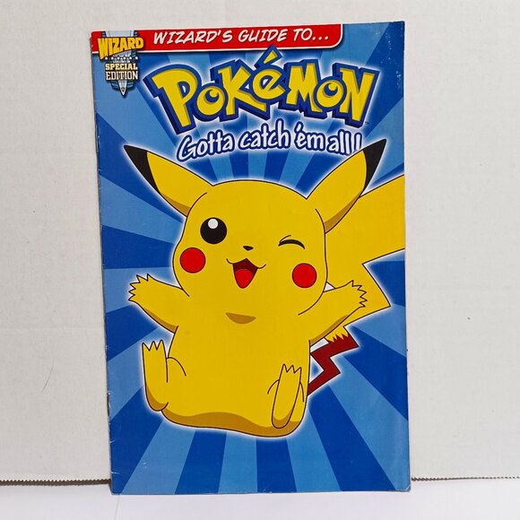 Vintage 90s Pokemon Wizard's Guide To Special Edition Vol. 1 Aug. 1999 Magazine - Picture 1 of 6